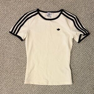 ADIDAS Originals 3-Stripes Cali T-Shirt - White